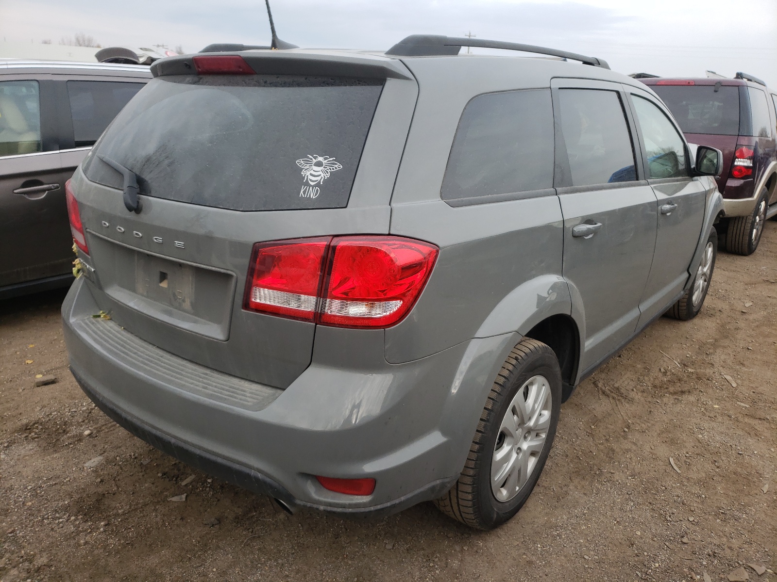 Photo 4 from auction – 2019 DODGE JOURNEY SE with VIN 3C4PDCBG9KT869409
