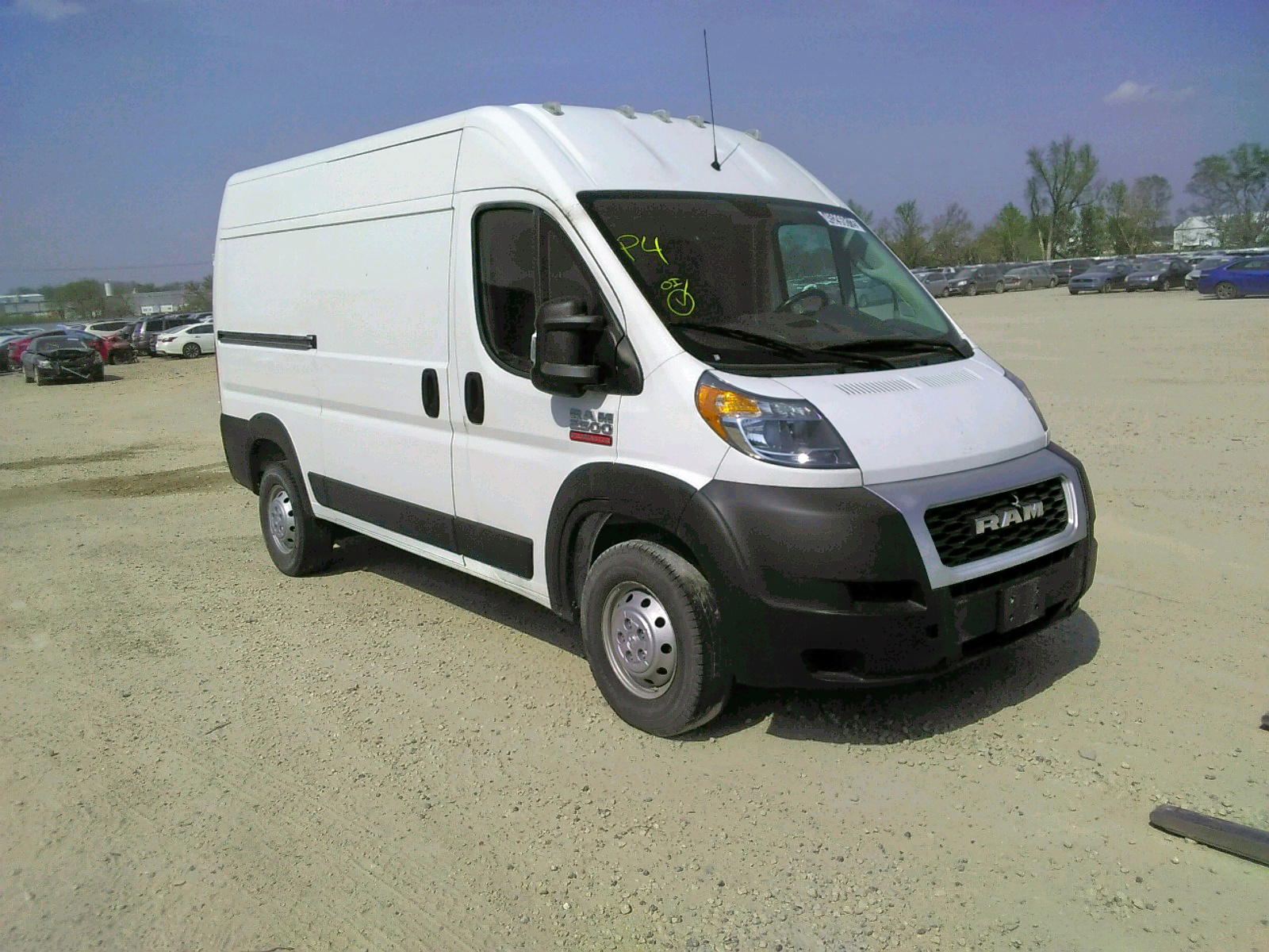 RAM PROMASTER 2019 with VIN 3C6TRVCG9KE520515 - Photo from auction