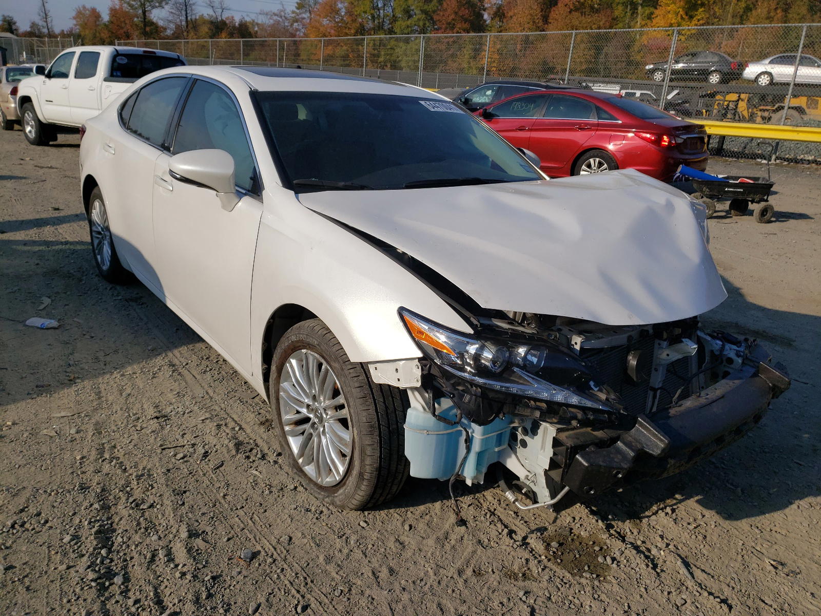 LEXUS ES 350 2016 with VIN 58ABK1GG8GU016191 - Photo from auction