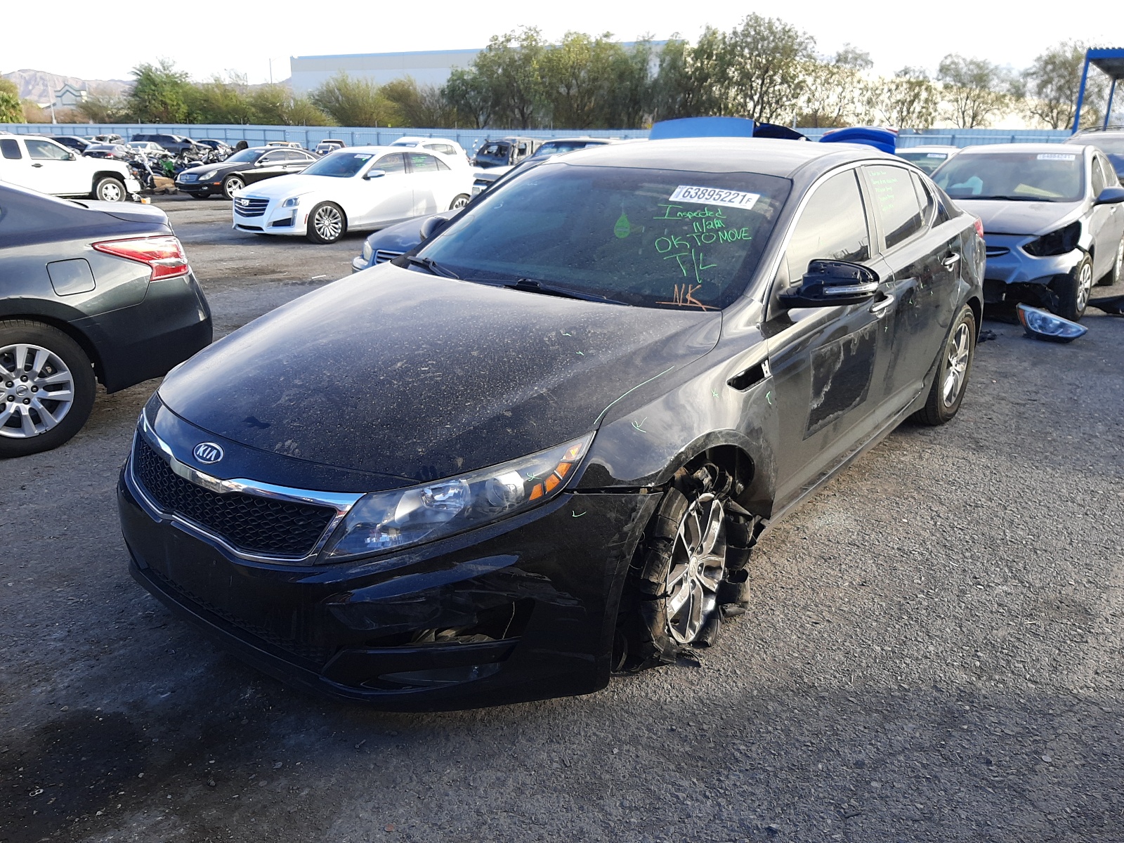 Photo 2 from auction – 2012 KIA OPTIMA LX with VIN 5XXGM4A78CG059810