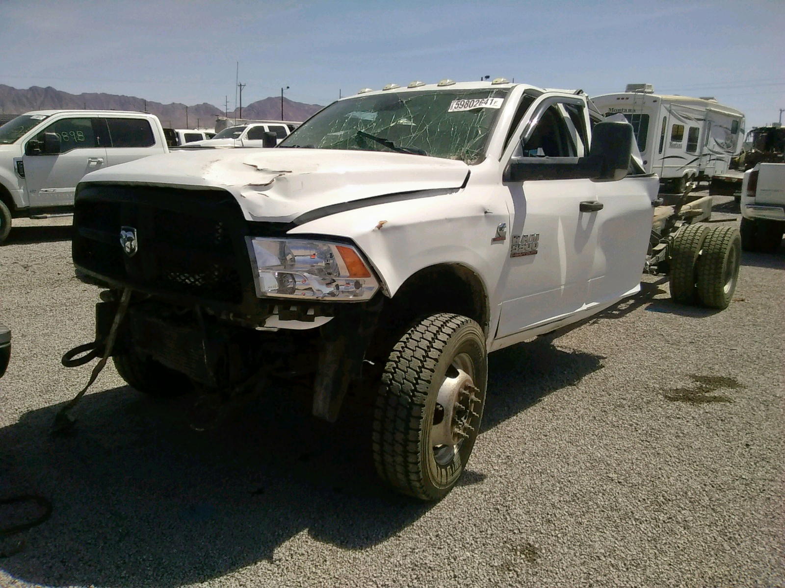 Photo 2 from auction – 2017 RAM 5500 with VIN 3C7WRNFL0HG653663