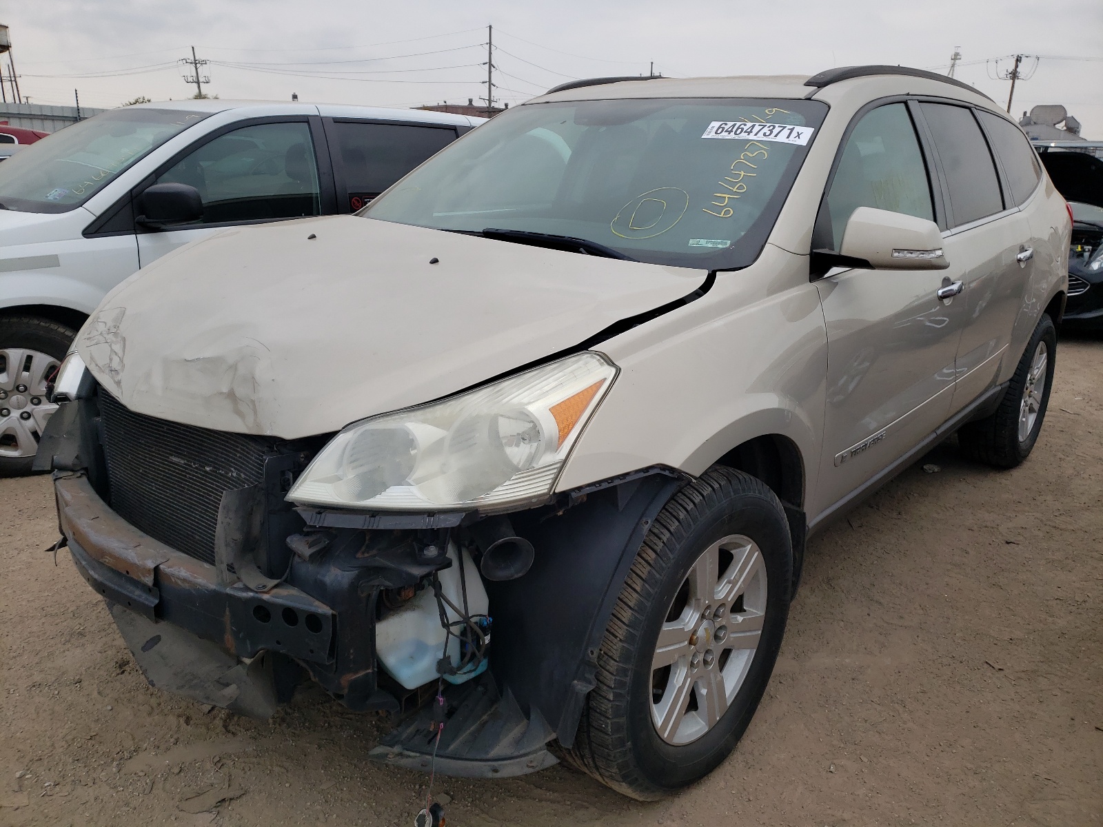 Photo 2 from auction – 2009 CHEVROLET TRAVERSE L with VIN 1GNER23D19S162539