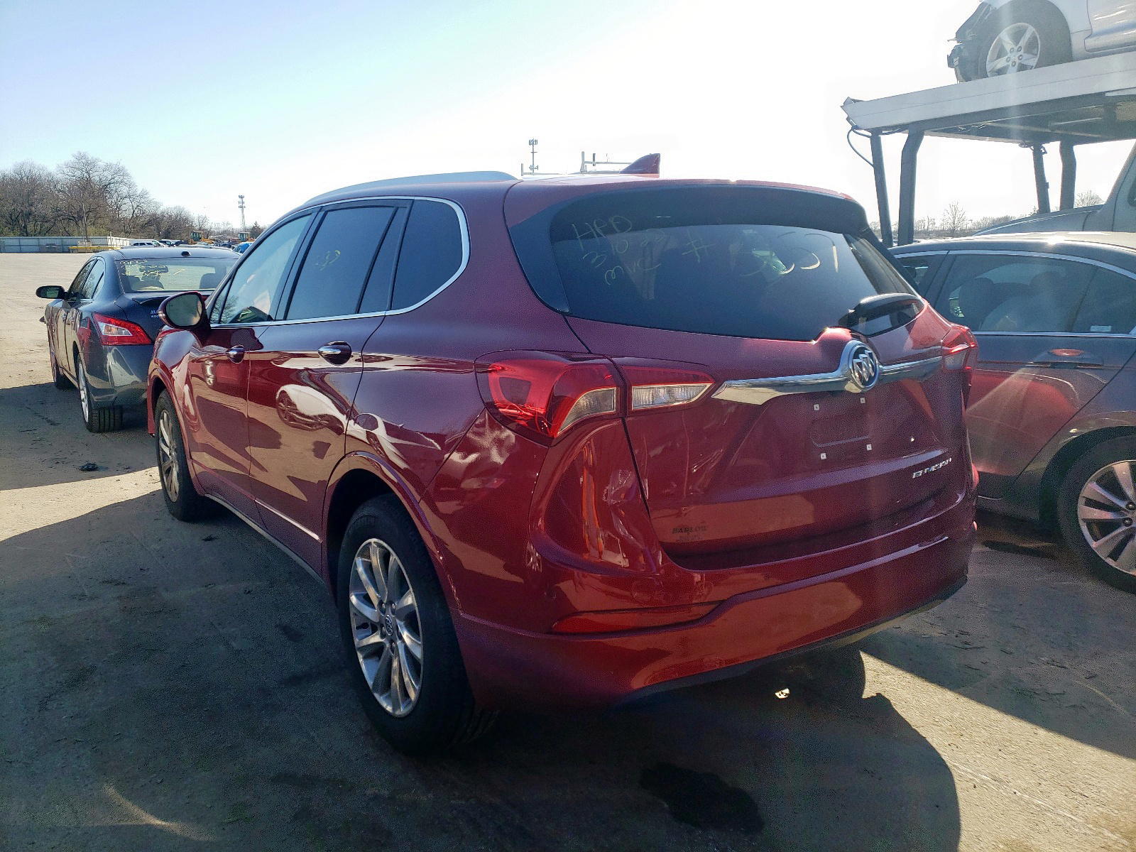 Photo 3 from auction – 2020 BUICK ENVISION E with VIN LRBFXCSA3LD060041