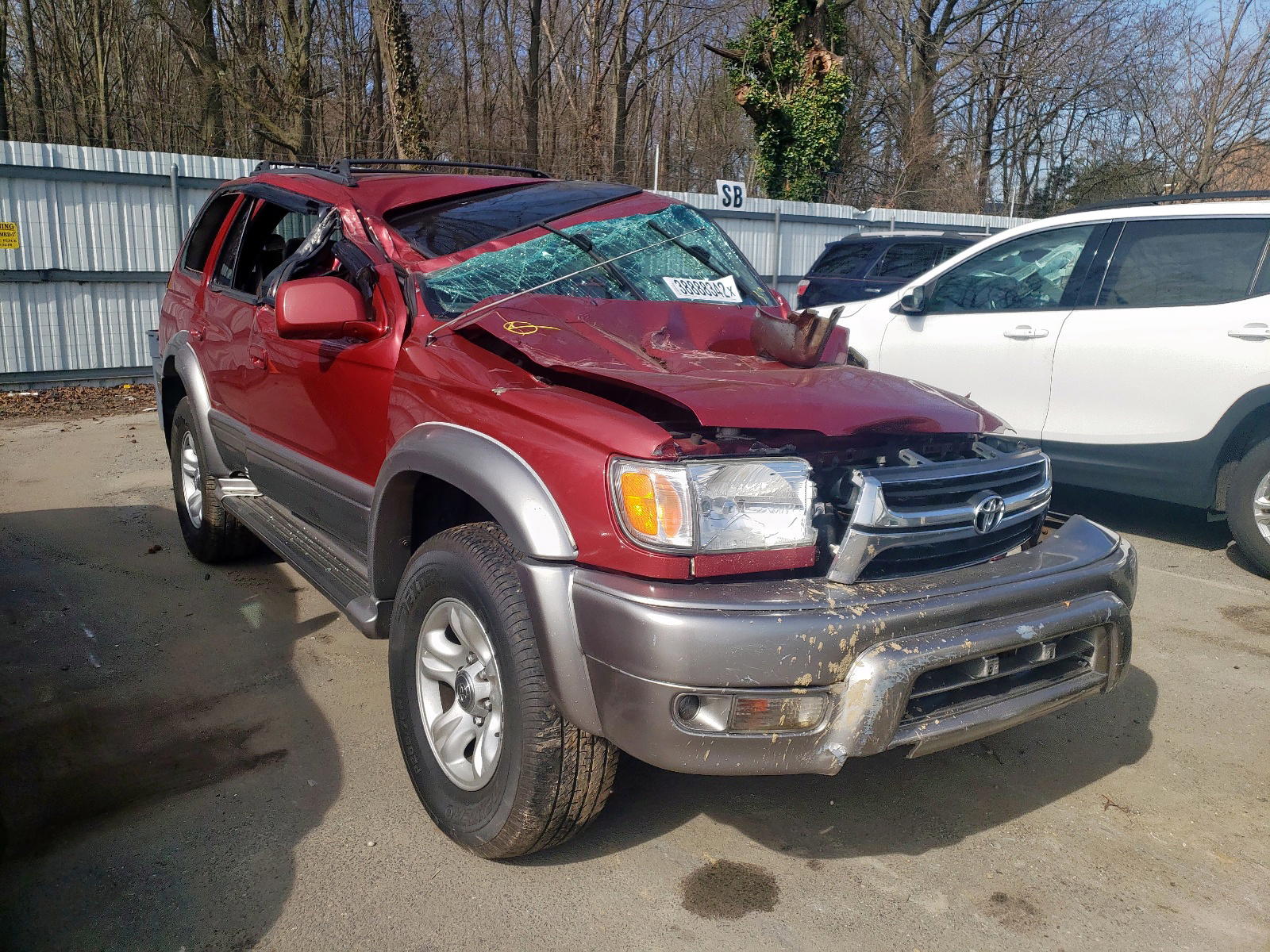 TOYOTA 4RUNNER LI 2002 with VIN JT3HN87RX20360892 - Photo from auction