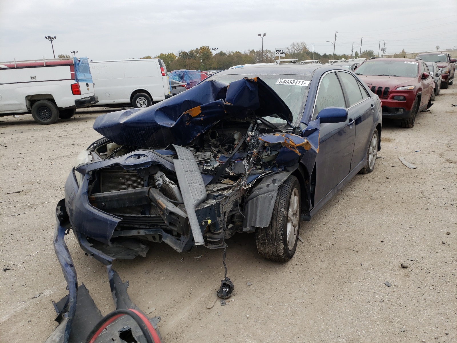 Photo 2 from auction – 2008 TOYOTA CAMRY CE with VIN 4T1BE46K58U196964
