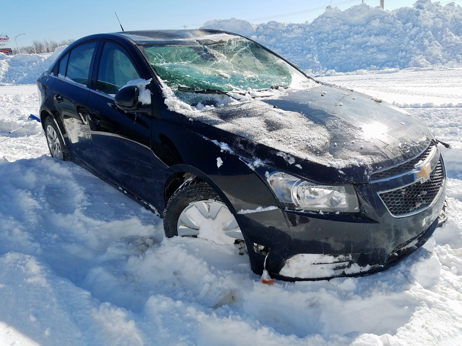 CHEVROLET CRUZE LS 2012 with VIN 1G1PC5SH7C7386779 - Photo from auction