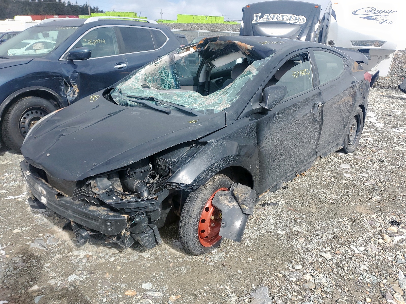 Photo 2 from auction – 2012 HYUNDAI ELANTRA GL with VIN 5NPDH4AEXCH065084