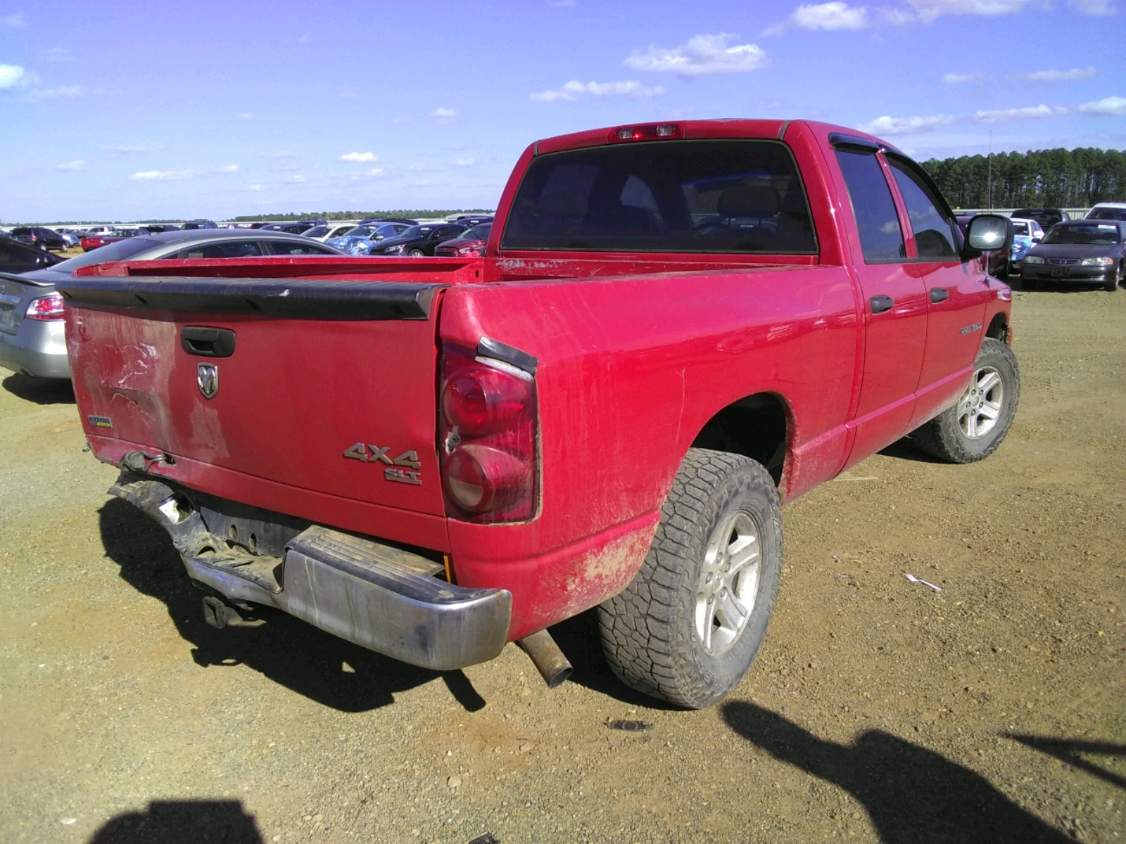 Photo 4 from auction – 2007 DODGE RAM 1500 S with VIN 1D7HU18P17S110526