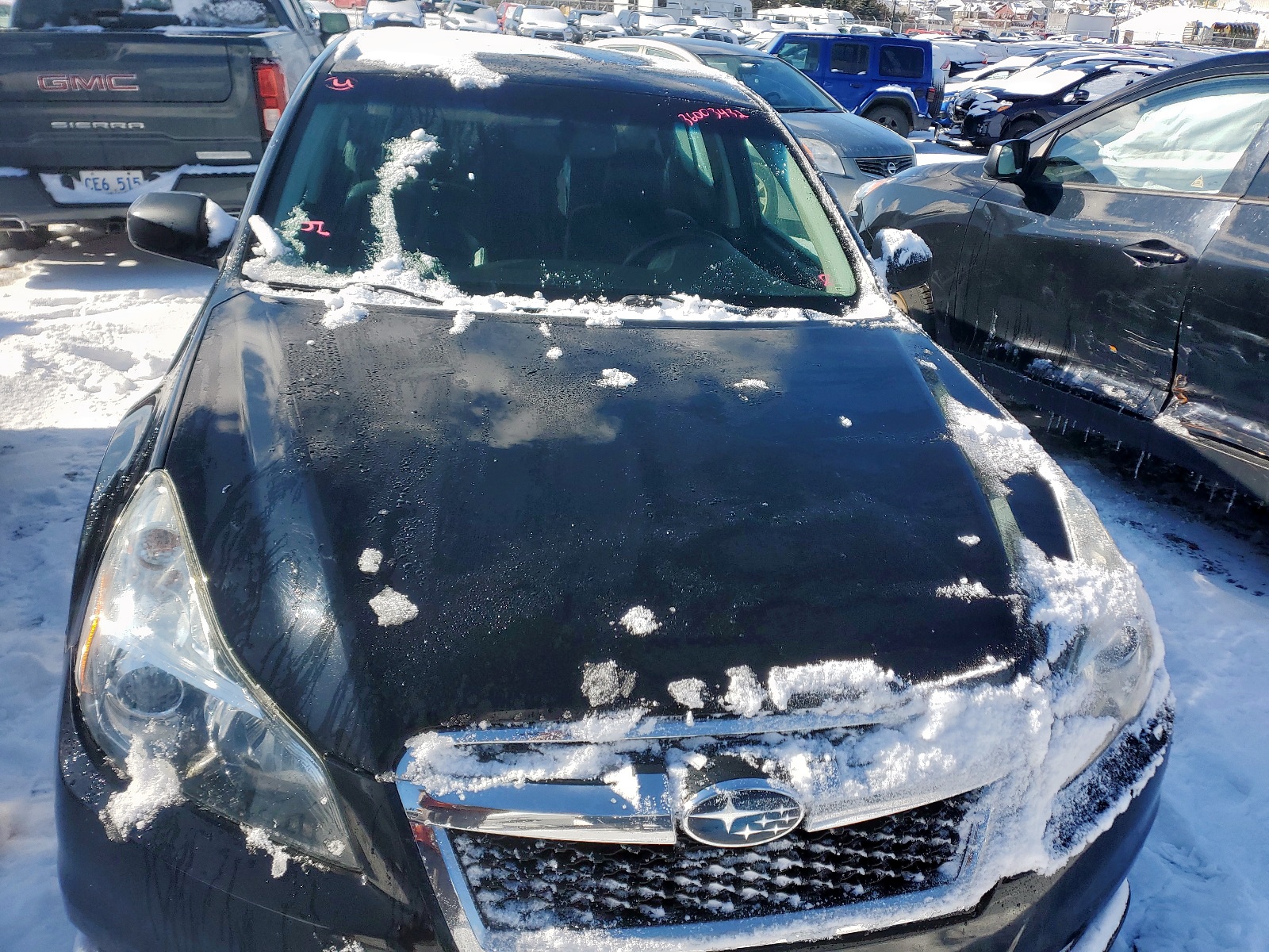 Photo 7 from auction – 2013 SUBARU LEGACY 3.6 with VIN 4S3BMJL63D2033684