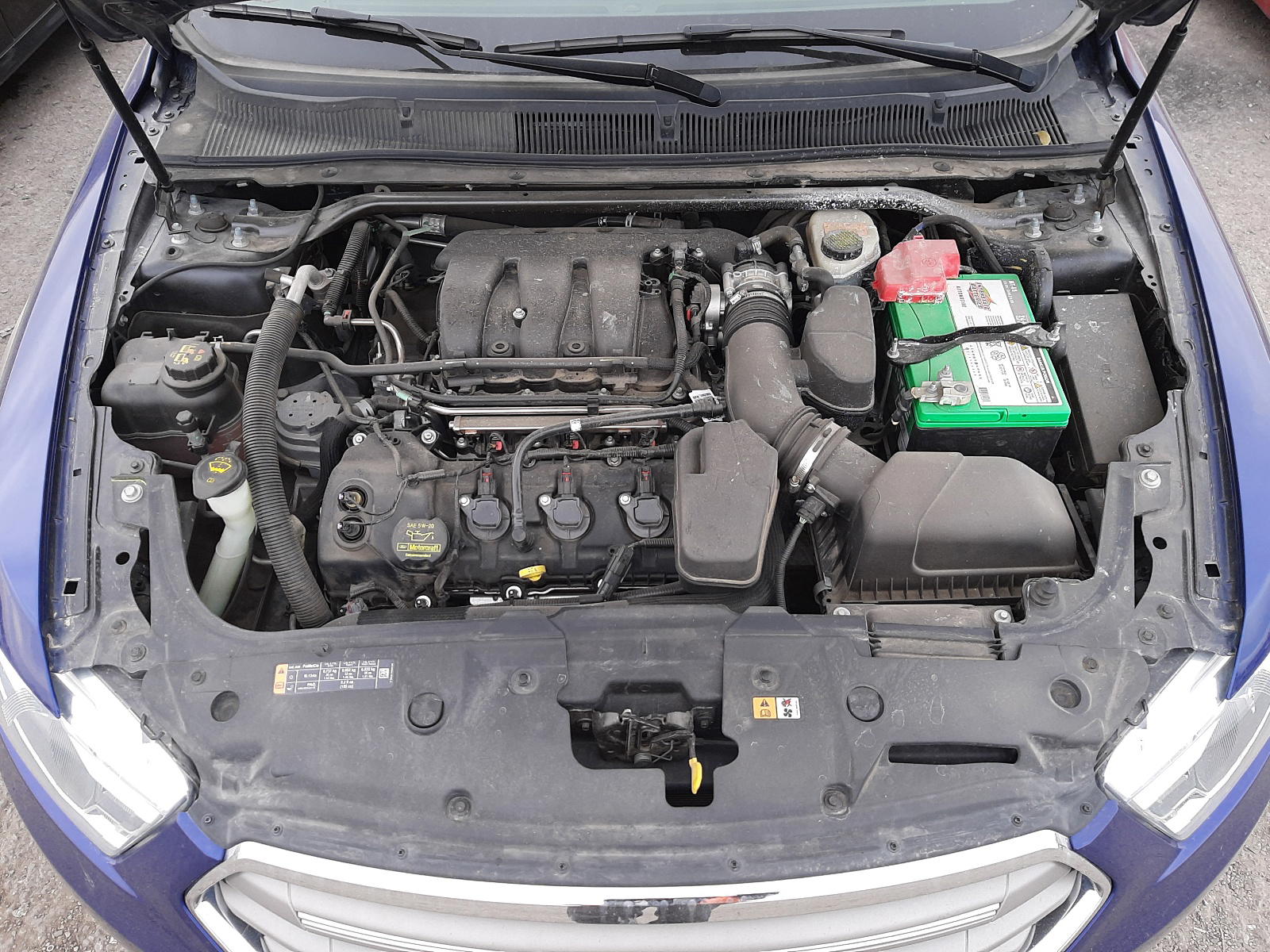 Photo 7 from auction – 2013 FORD TAURUS SEL with VIN 1FAHP2E83DG229770