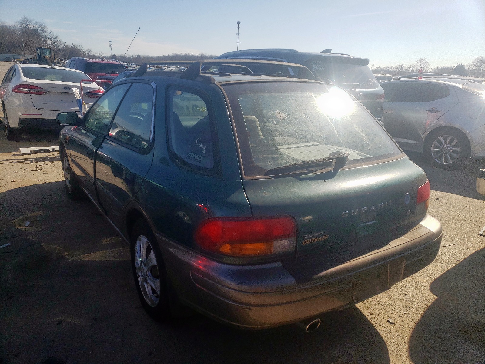 Photo 3 from auction – 1999 SUBARU IMPREZA OU with VIN JF1GF4856XH809315