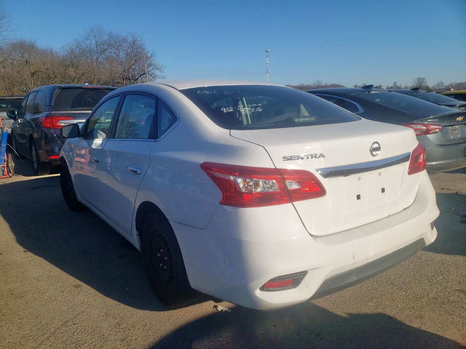 Photo 3 from auction – 2018 NISSAN SENTRA S with VIN 3N1AB7AP2JY245377