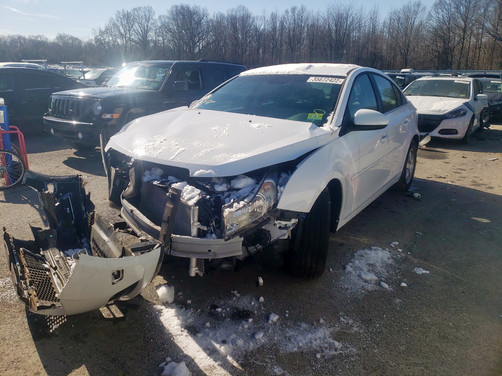 Photo 2 from auction – 2012 CHEVROLET CRUZE LT with VIN 1G1PF5SC3C7248667