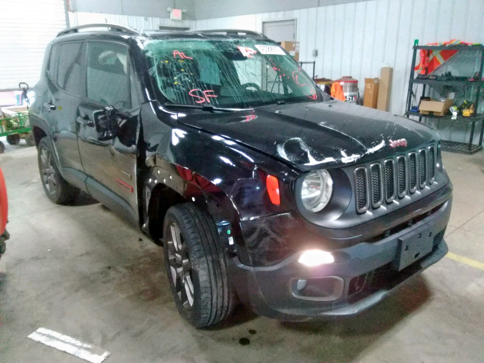 JEEP RENEGADE L 2016 with VIN ZACCJBBT6GPD63601 - Photo from auction