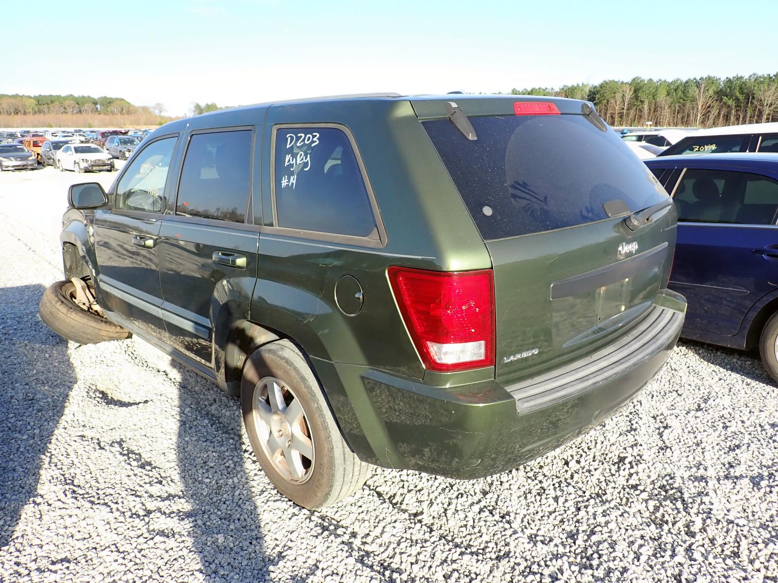 Photo 3 from auction – 2008 JEEP GRAND CHER with VIN 1J8GS48K48C105228