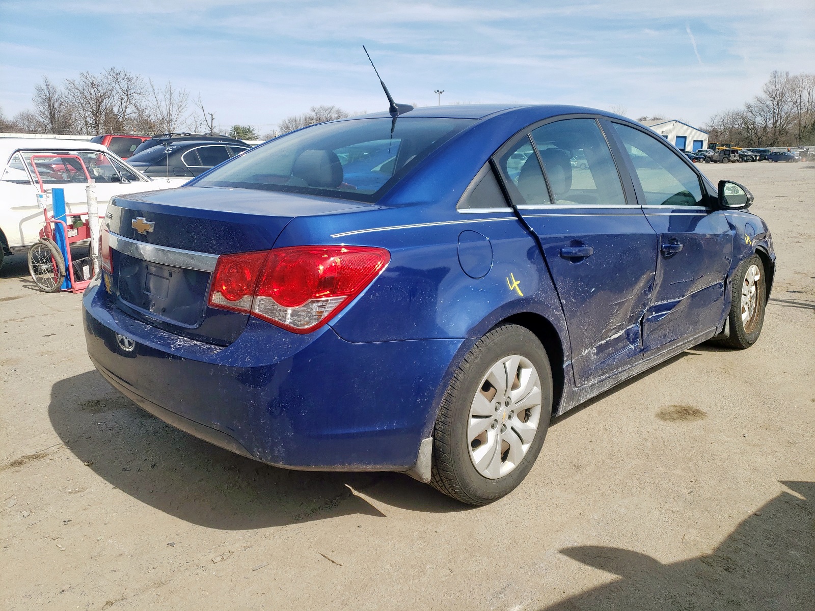 Photo 4 from auction – 2012 CHEVROLET CRUZE LS with VIN 1G1PC5SH7C7266268