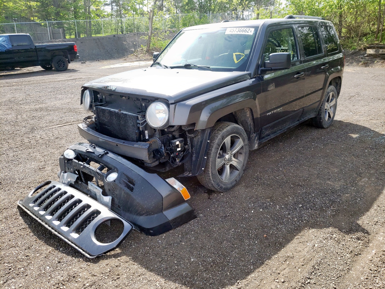Photo 2 from auction – 2017 JEEP PATRIOT with VIN 1C4NJRAB3HD172177