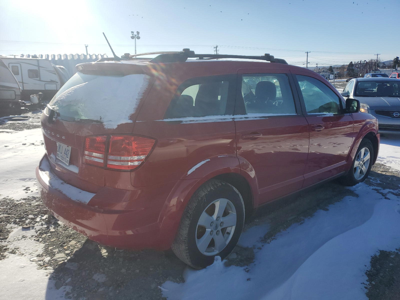 Photo 4 from auction – 2018 DODGE JOURNEY SE with VIN 3C4PDCAB4JT157247