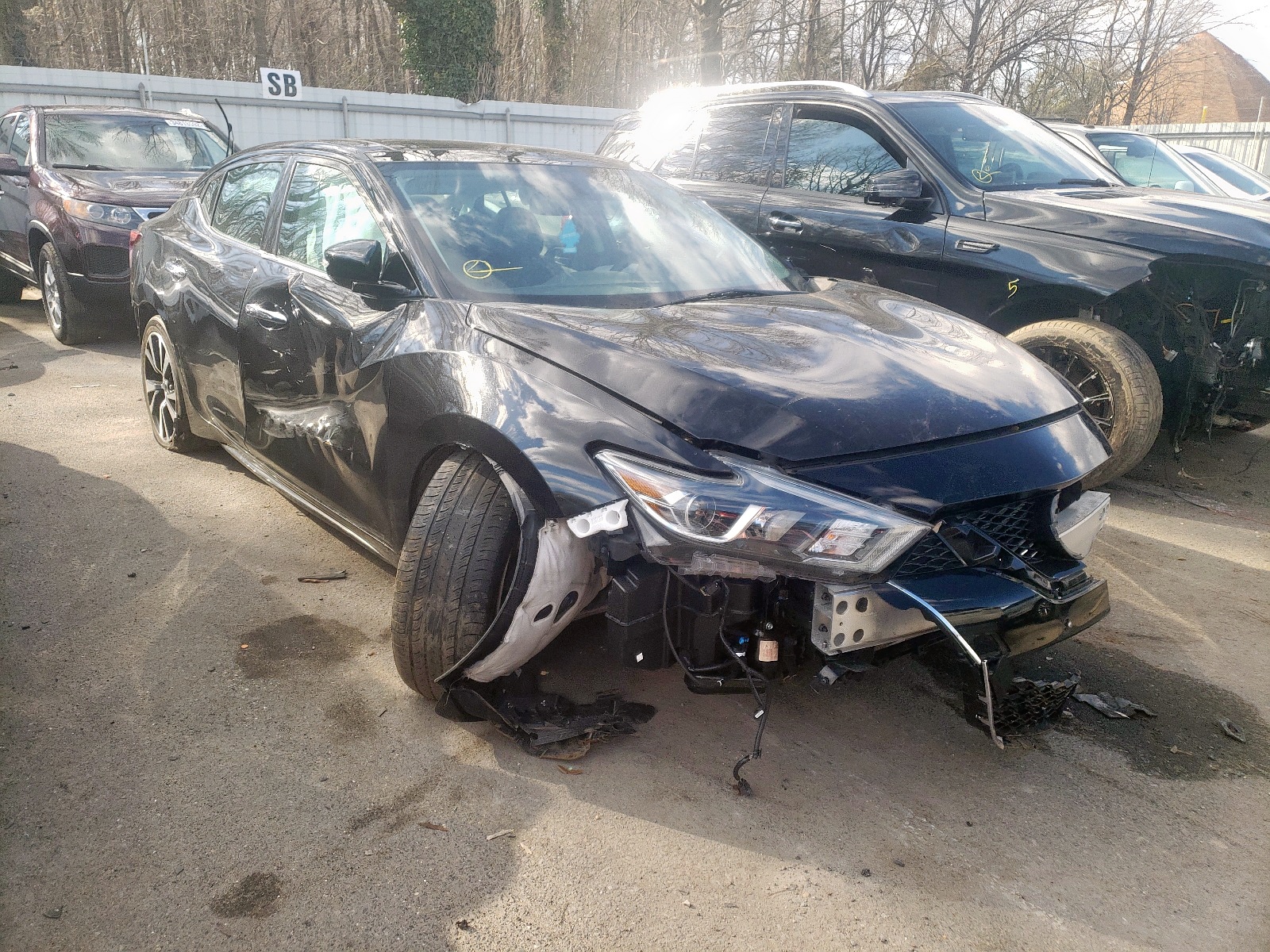NISSAN MAXIMA 3.5 2018 with VIN 1N4AA6AP4JC376142 - Photo from auction