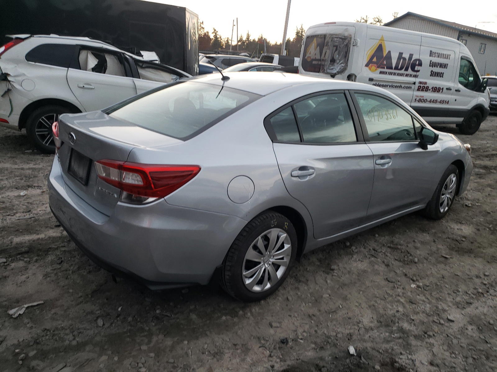 Photo 4 from auction – 2019 SUBARU IMPREZA with VIN 4S3GKAA63K1606875