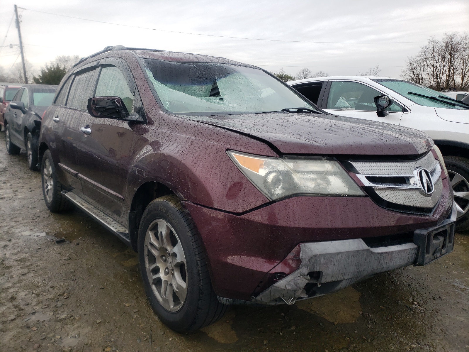 Photo 1 from auction – 2008 ACURA MDX TECHNO with VIN 2HNYD28478H519252