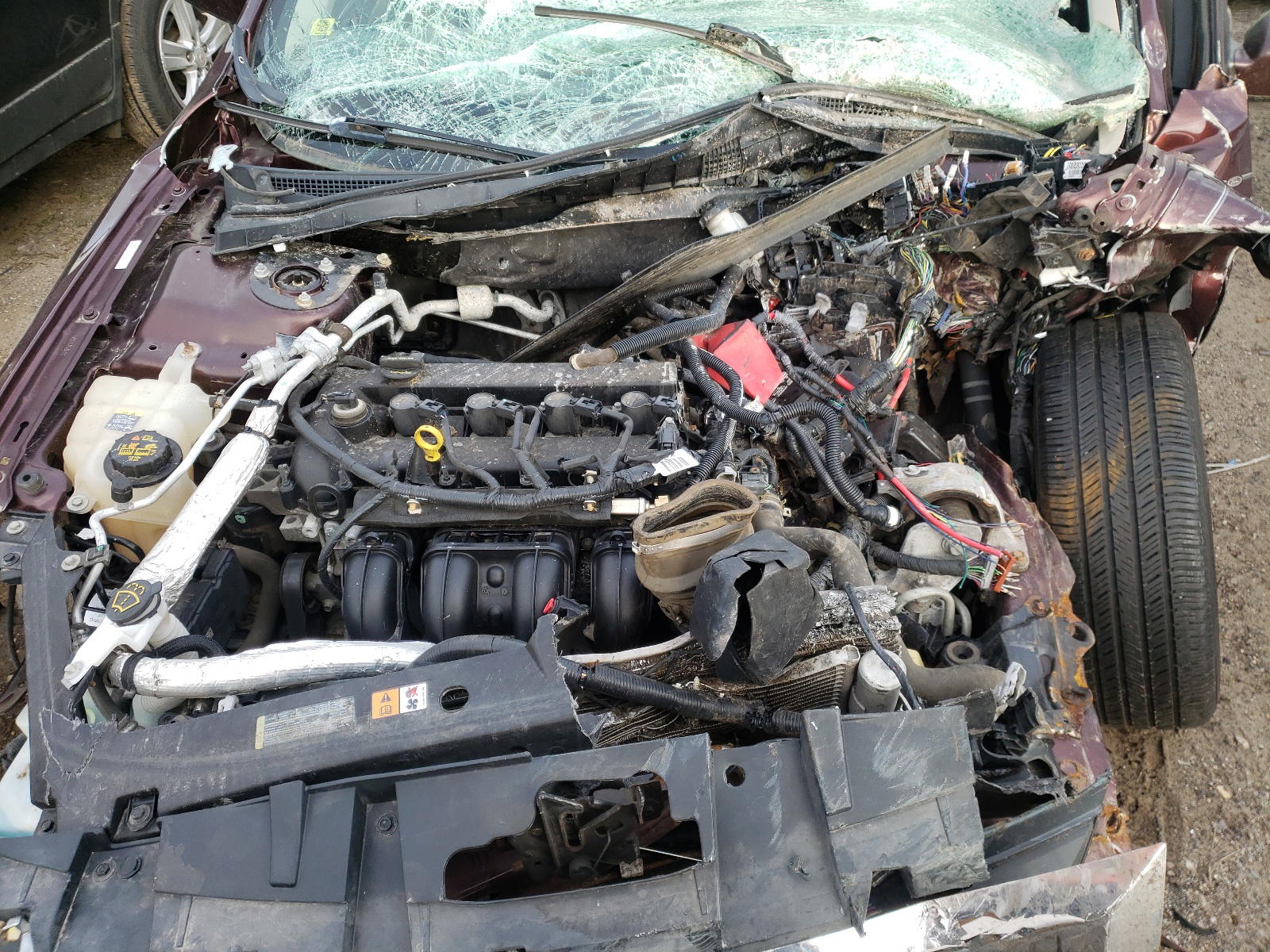 Photo 7 from auction – 2012 FORD FUSION S with VIN 3FAHP0GA3CR217467