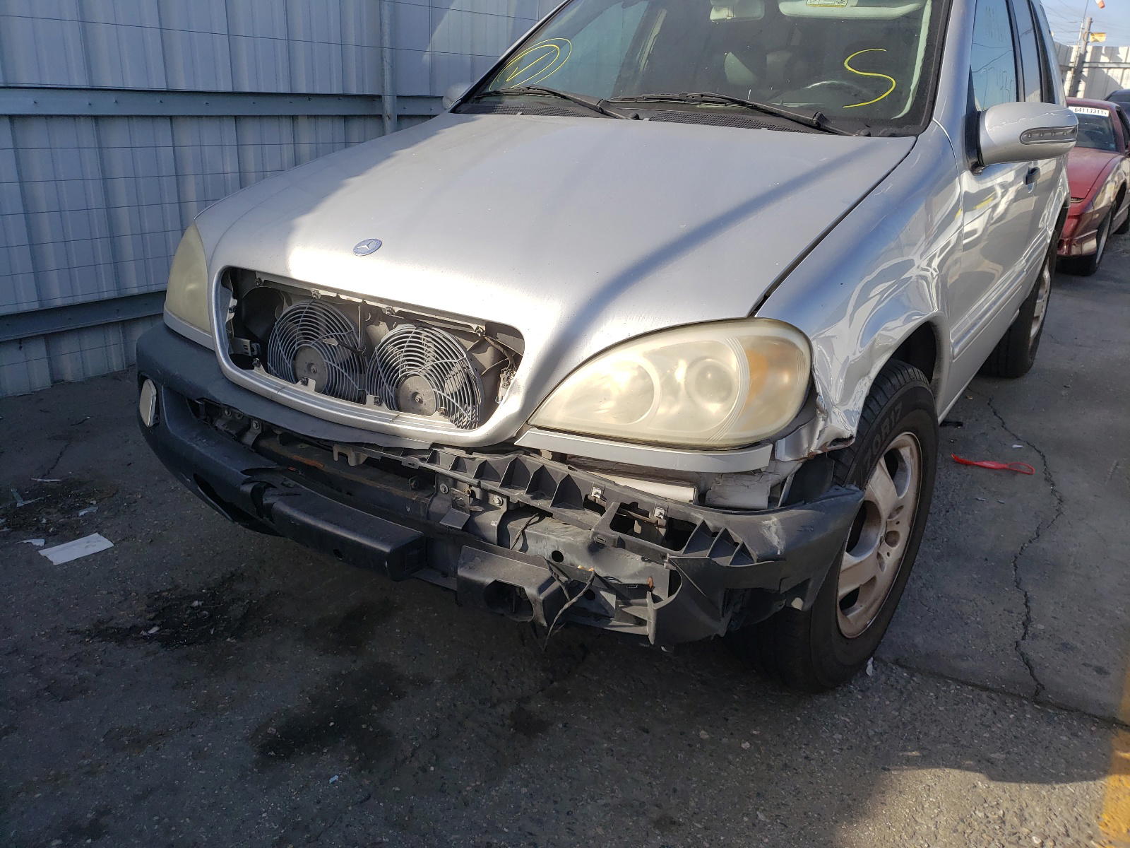 Photo 9 from auction – 2002 MERCEDES-BENZ ML-CLASS with VIN 4JGAB54E82A360501
