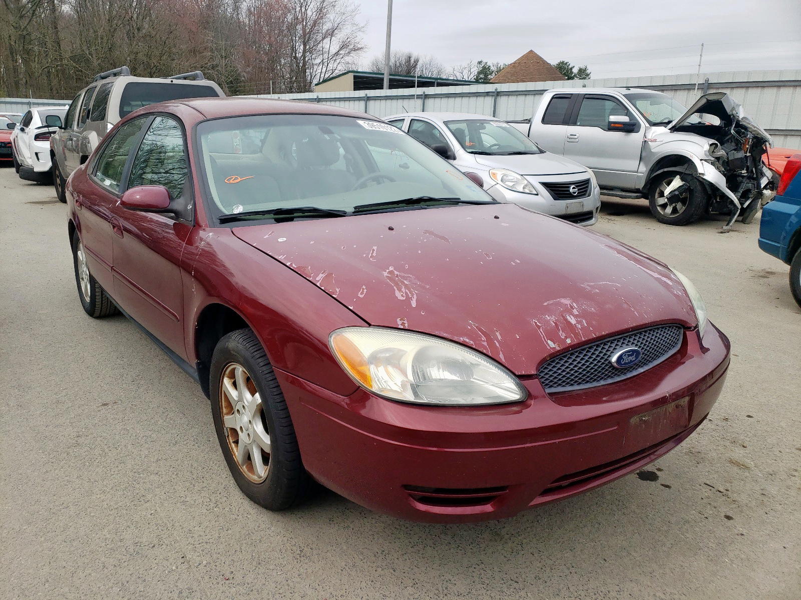 FORD TAURUS SEL 2007 with VIN 1FAFP56U37A126649 - Photo from auction