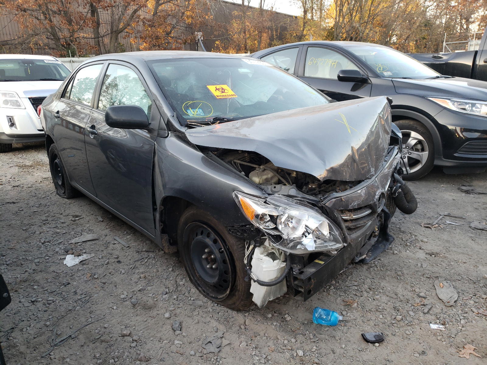 TOYOTA COROLLA BA 2013 with VIN 2T1BU4EE8DC027449 - Photo from auction