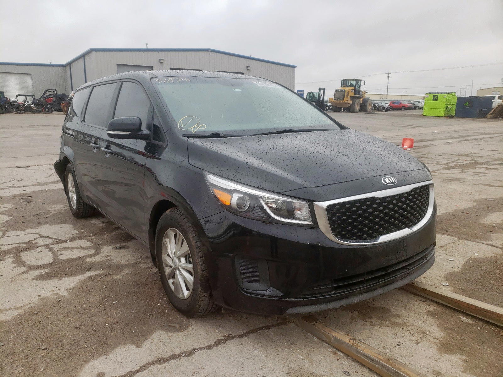 KIA SEDONA L 2018 with VIN KNDMA5C19J6378316 - Photo from auction