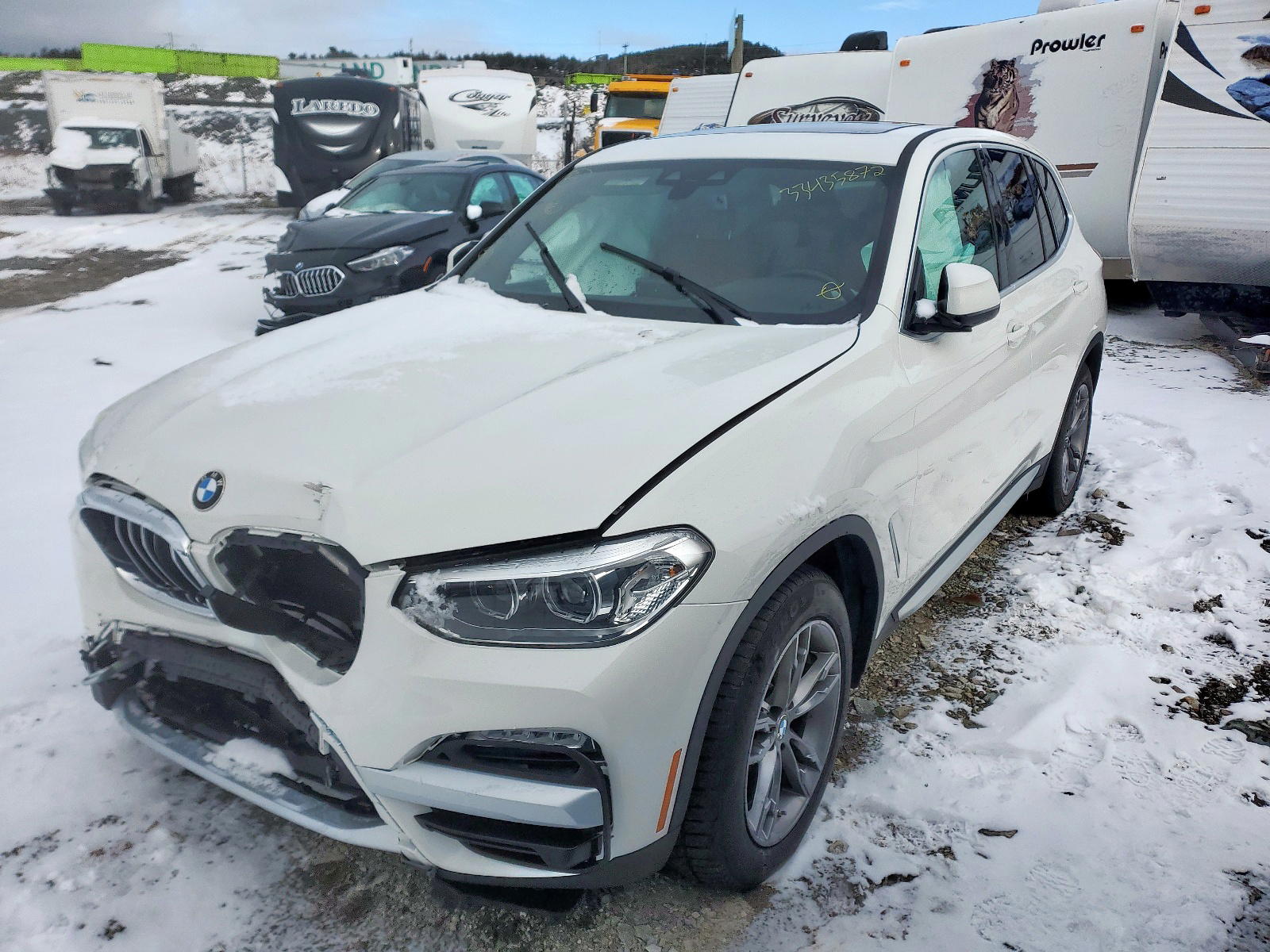 Photo 2 from auction – 2018 BMW X3 XDRIVE3 with VIN 5UXTR9C53JLD73159