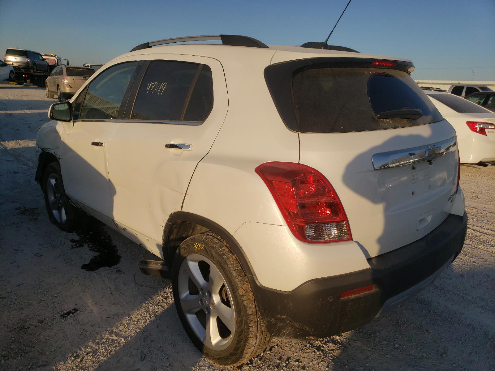 Photo 3 from auction – 2015 CHEVROLET TRAX LTZ with VIN KL7CJTSB7FB054769