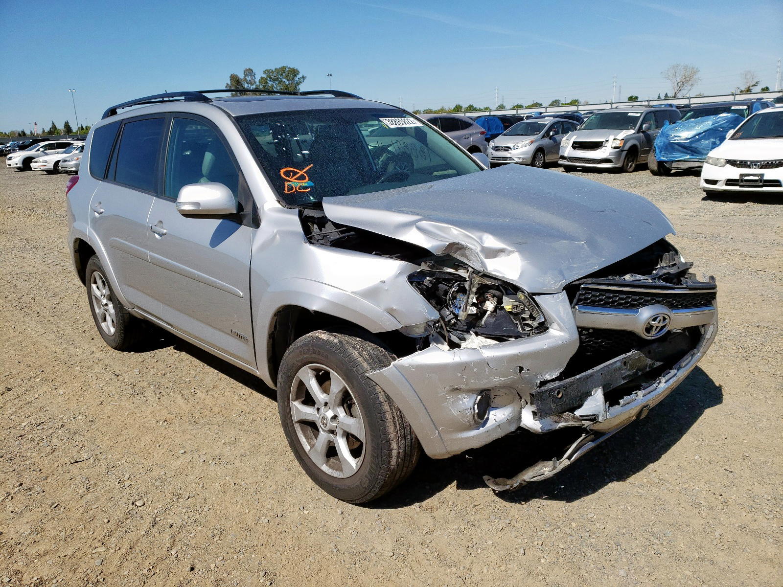 TOYOTA RAV4 LIMIT 2011 with VIN 2T3YK4DV4BW010250 - Photo from auction