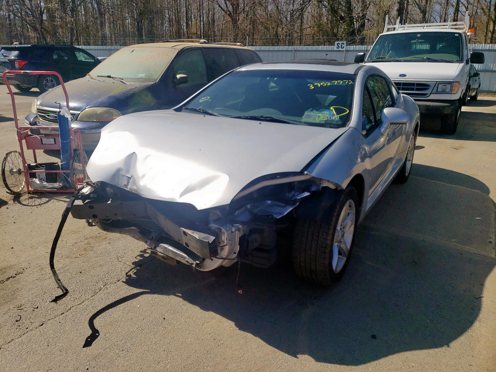 Photo 2 from auction – 2007 MITSUBISHI ECLIPSE GS with VIN 4A3AK24F27E009804
