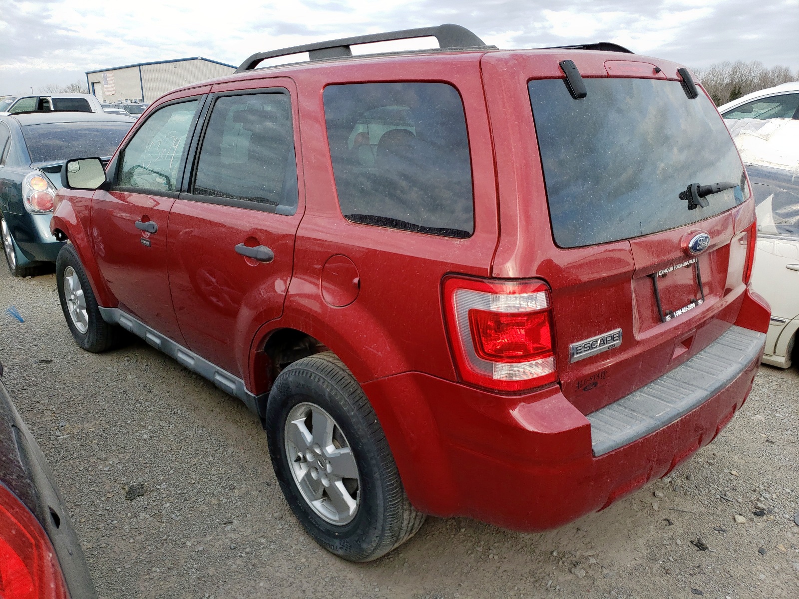 Photo 3 from auction – 2010 FORD ESCAPE XLT with VIN 1FMCU9D74AKC91794