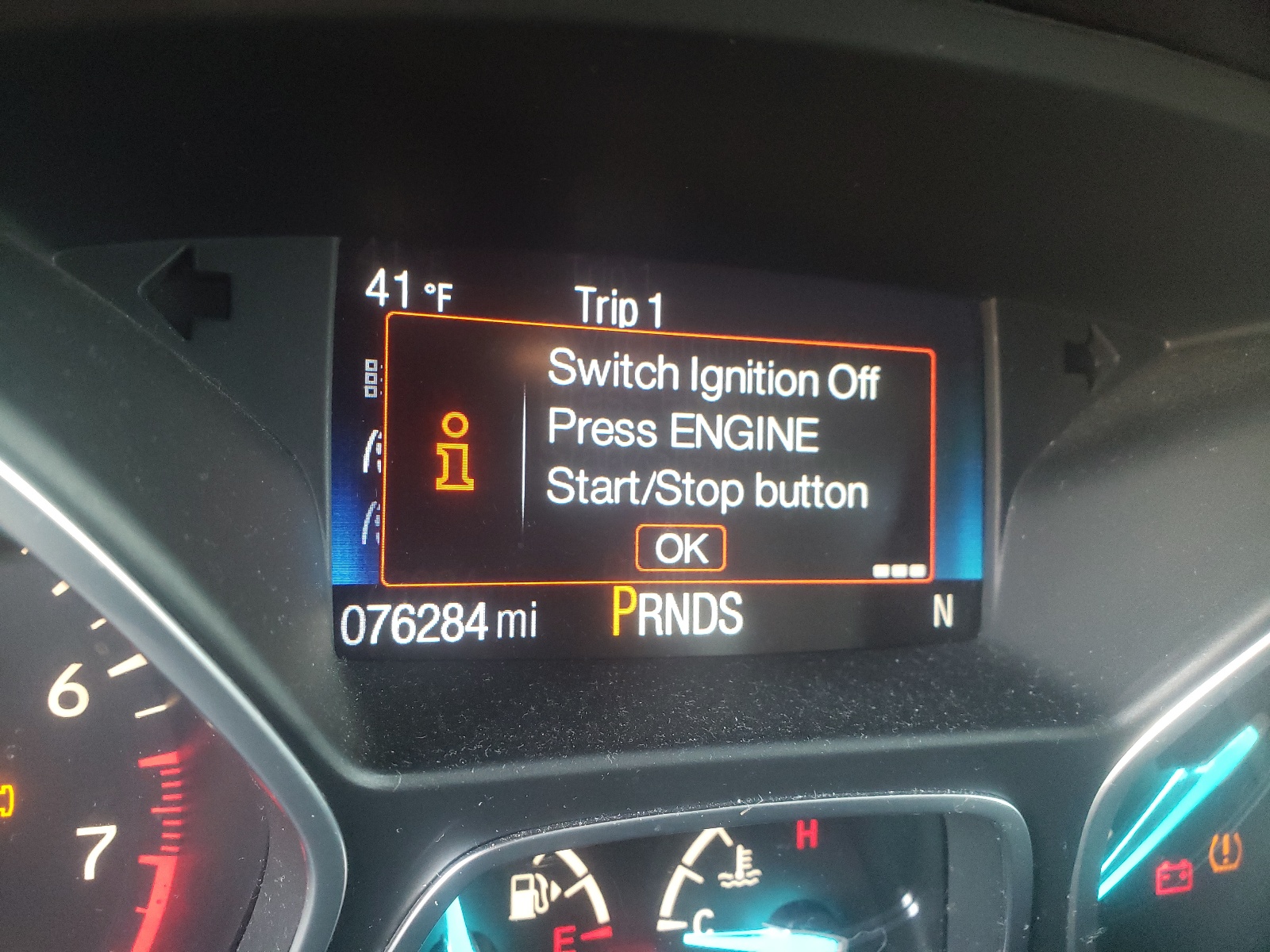 Photo 8 from auction – 2017 FORD ESCAPE TIT with VIN 1FMCU9J9XHUB61930