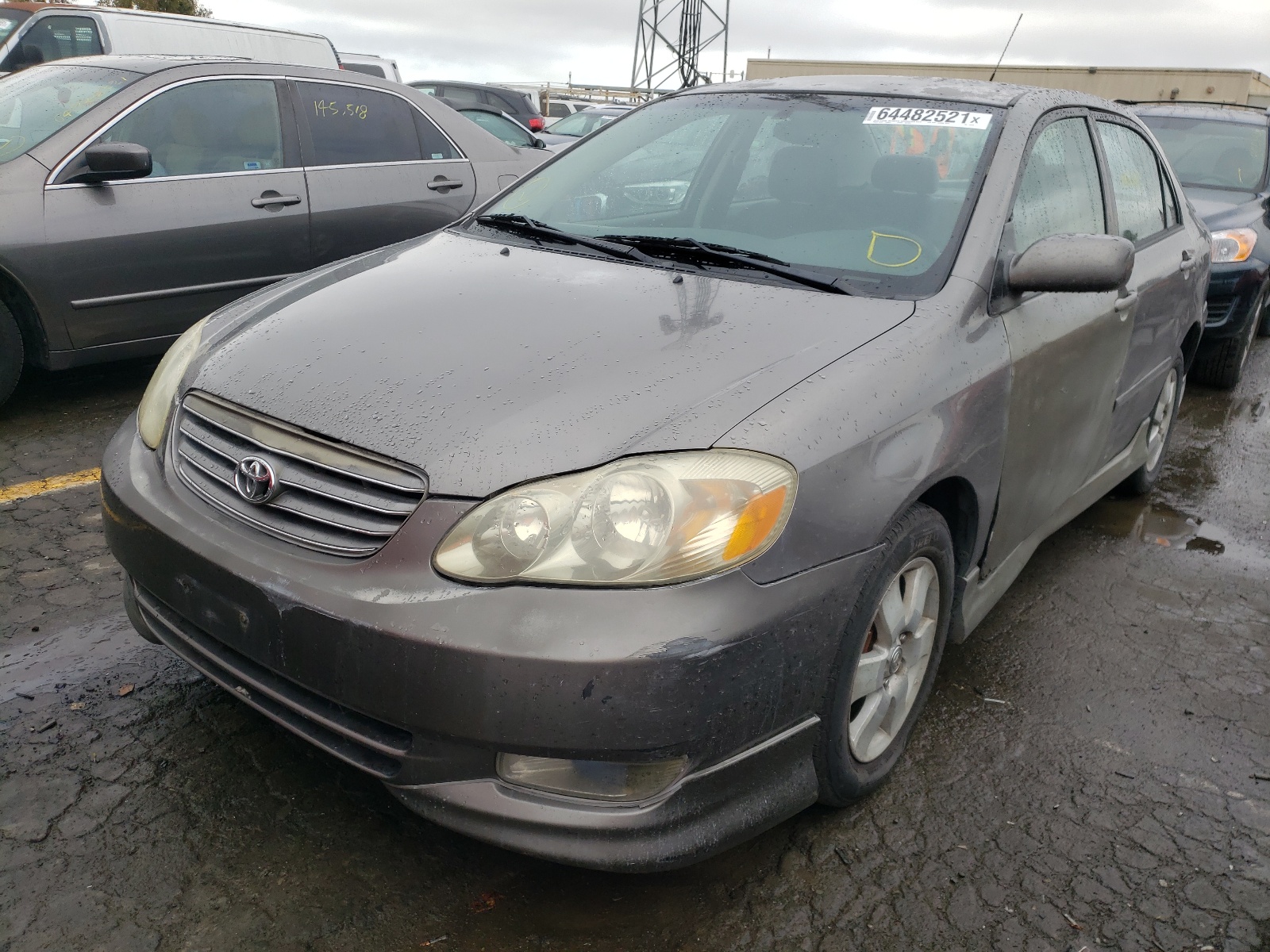 Photo 2 from auction – 2003 TOYOTA COROLLA CE with VIN 1NXBR32EX3Z112788