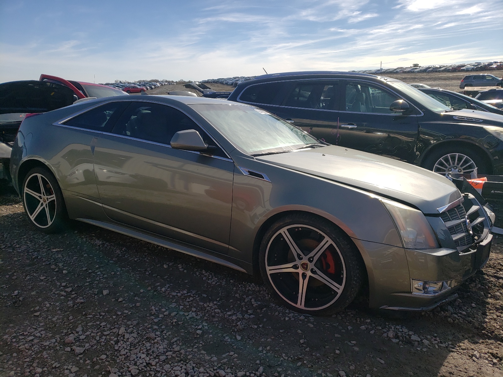 CADILLAC CTS PERFOR 2011 with VIN 1G6DM1ED9B0149973 - Photo from auction