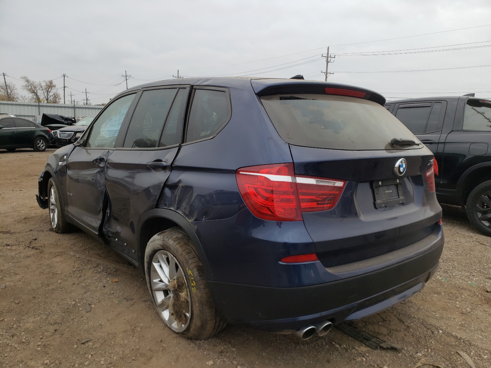 Photo 3 from auction – 2014 BMW X3 XDRIVE2 with VIN 5UXWX9C54E0D16110