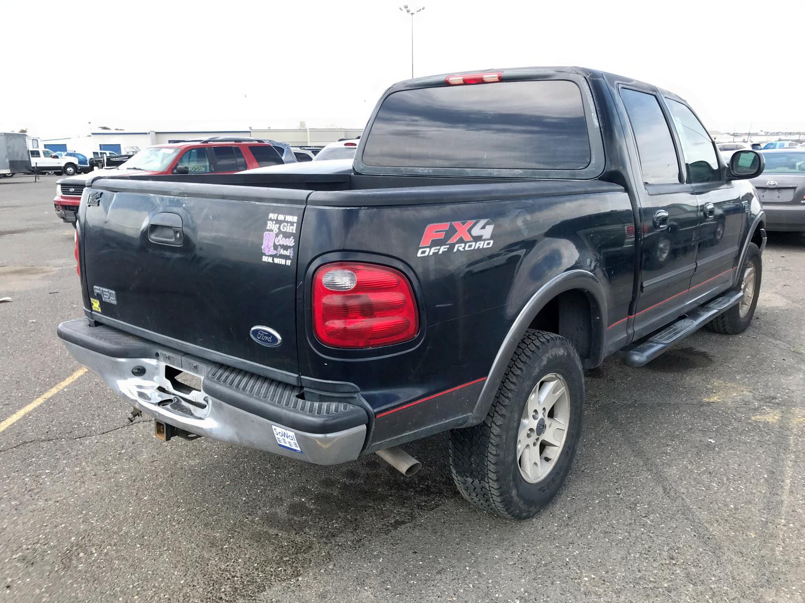 Photo 4 from auction – 2002 FORD F150 SUPER with VIN 1FTRW08L12KA04828