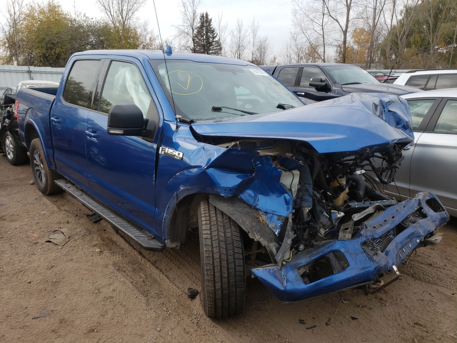 Photo 1 from auction – 2018 FORD F150 SUPER with VIN 1FTEW1EP0JFB62516
