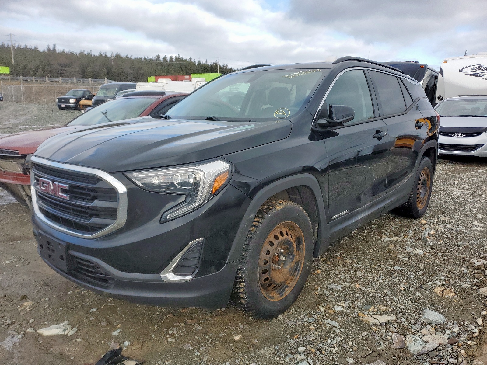 Photo 2 from auction – 2018 GMC TERRAIN SL with VIN 3GKALTEV6JL337749