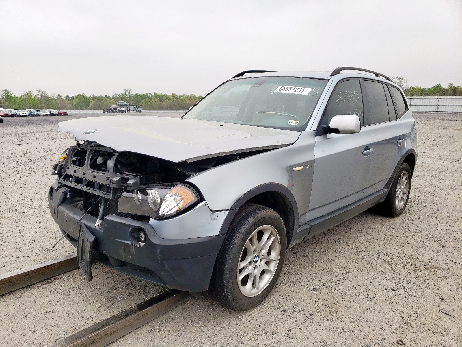 Photo 2 from auction – 2004 BMW X3 2.5I with VIN WBXPA73464WC43503
