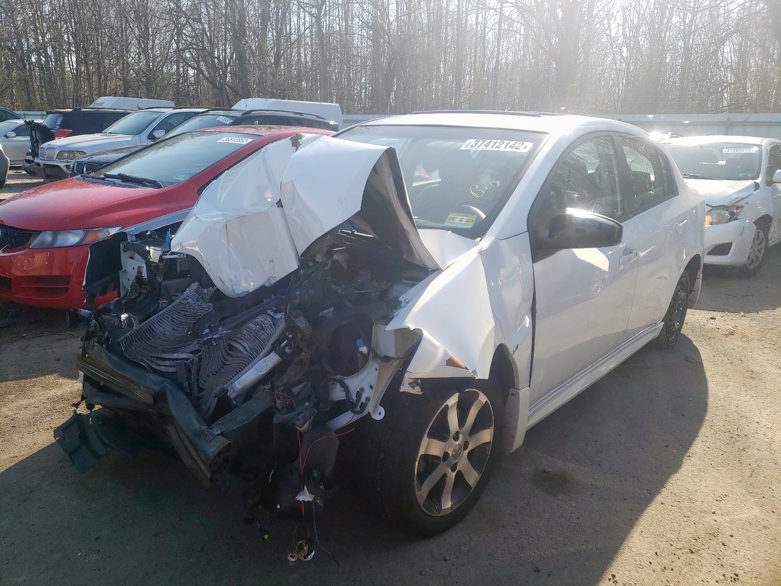Photo 2 from auction – 2012 NISSAN SENTRA 2.0 with VIN 3N1AB6APXCL676091