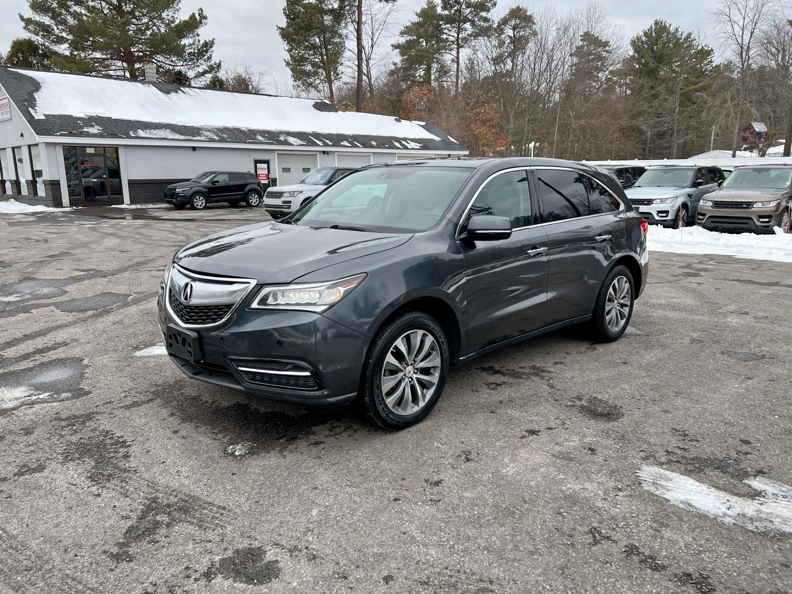 ACURA MDX TECHNO 2014 with VIN 5FRYD3H67EB007648 - Photo from auction