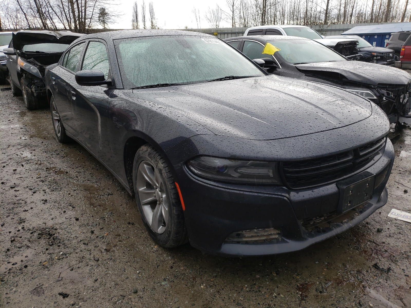 DODGE CHARGER SX 2016 with VIN 2C3CDXHG2GH227907 - Photo from auction