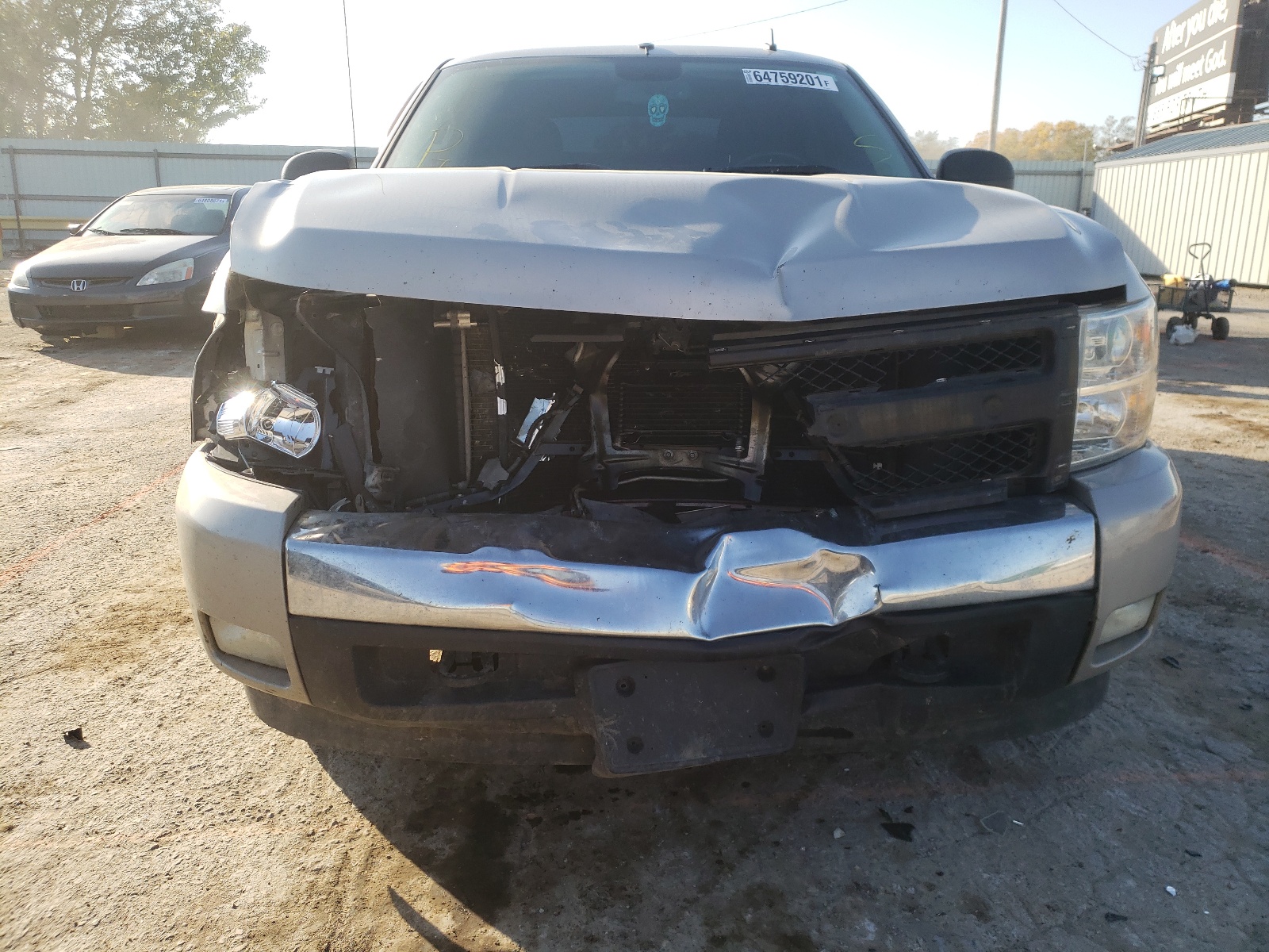 Photo 9 from auction – 2008 CHEVROLET SILVERADO with VIN 3GCEK13J08G265552