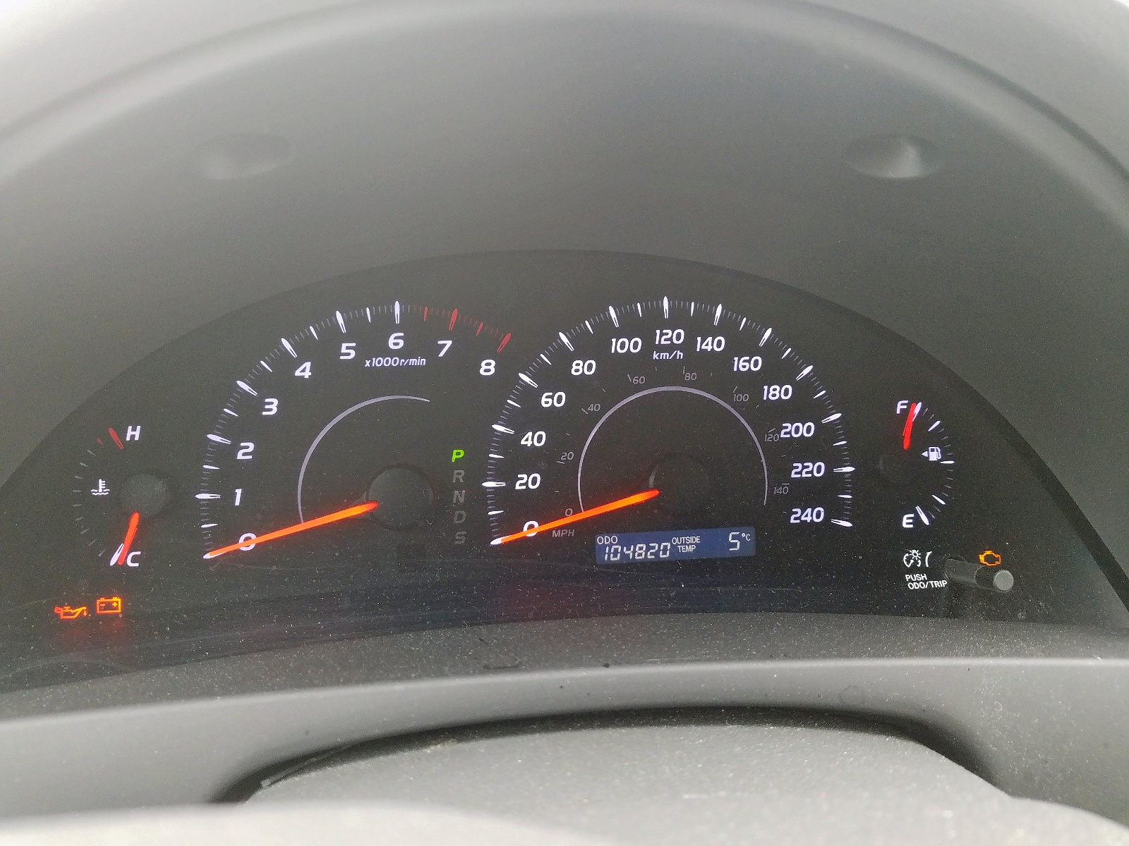 Photo 8 from auction – 2010 TOYOTA CAMRY BASE with VIN 4T1BF3EKXAU577840