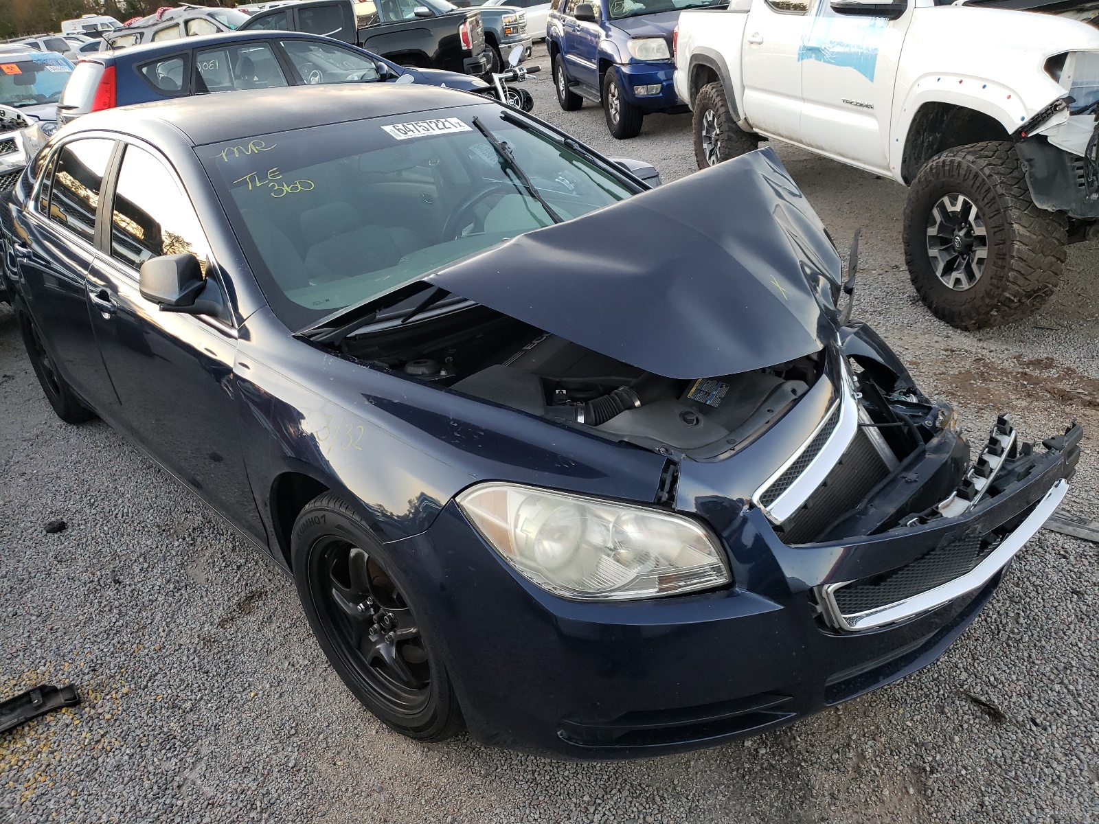 CHEVROLET MALIBU LS 2010 with VIN 1G1ZB5EB8AF140510 - Photo from auction