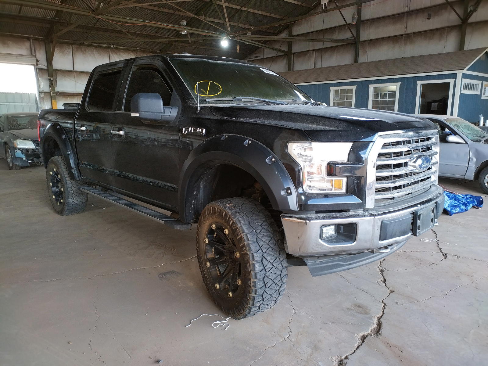 FORD F150 SUPER 2017 with VIN 1FTEW1EF3HKC35712 - Photo from auction